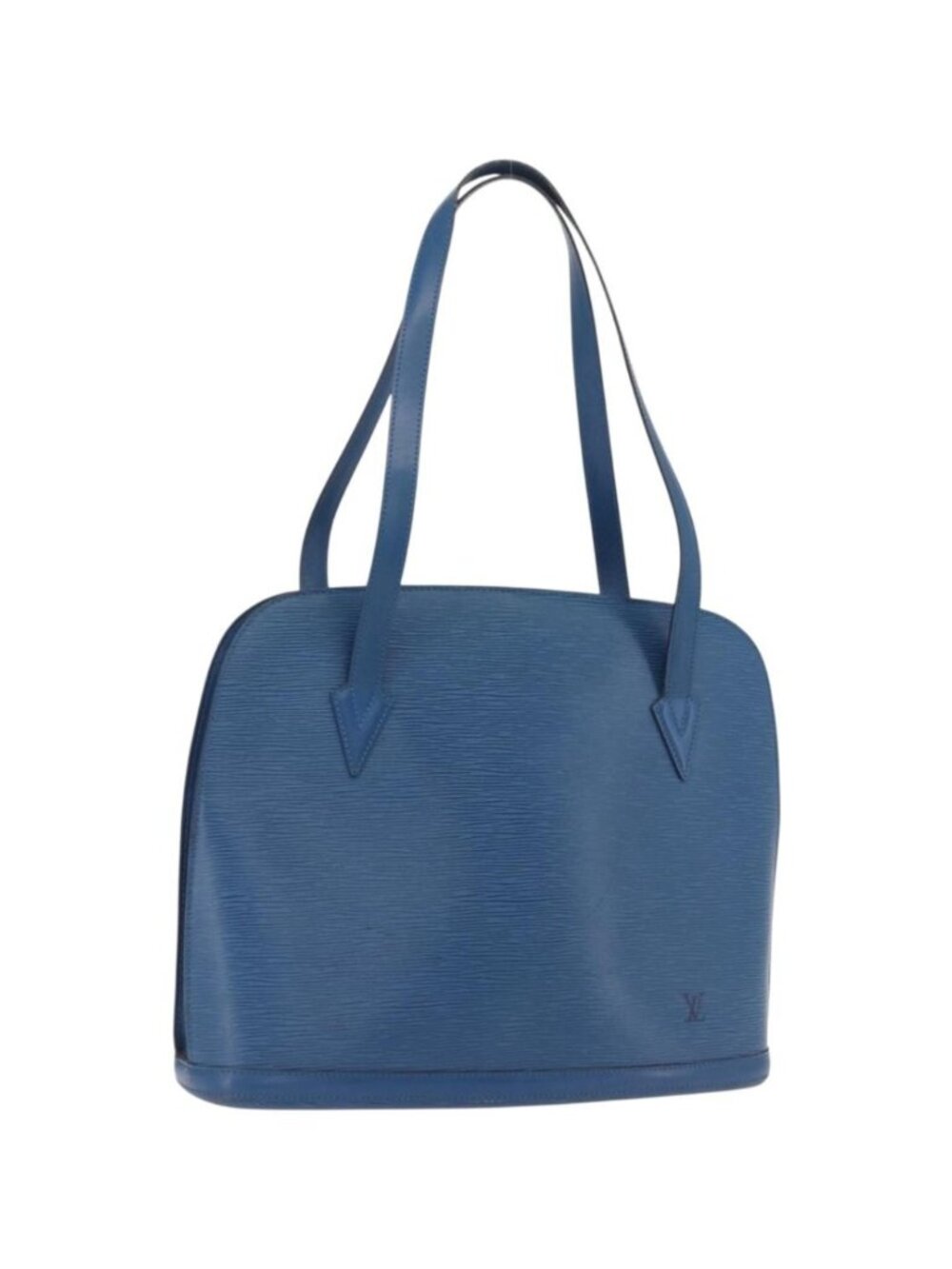 LOUIS VUITTON Epi Lussac Shoulder Bag Blue M52285